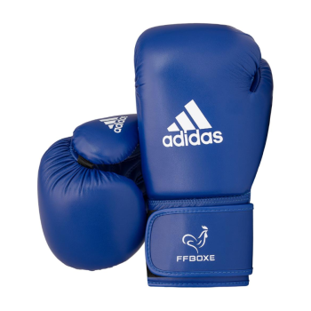 Gants de boxe amateur ADIDAS AIBA PU Bleu